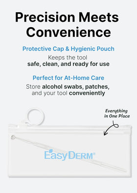 DWEasyDerm Patches montrant leur design ultra-fin