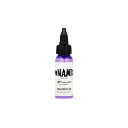 Dynamic Color Encre de Tatouage Lavande 1 oz vue de face