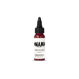 Dynamic Color Encre de Tatouage Rouge Vin 1 oz vue avant