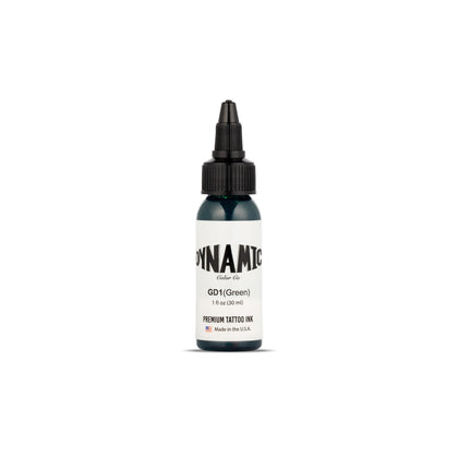 Dynamic Color Encre de Tatouage Verte 30 ml vue avant