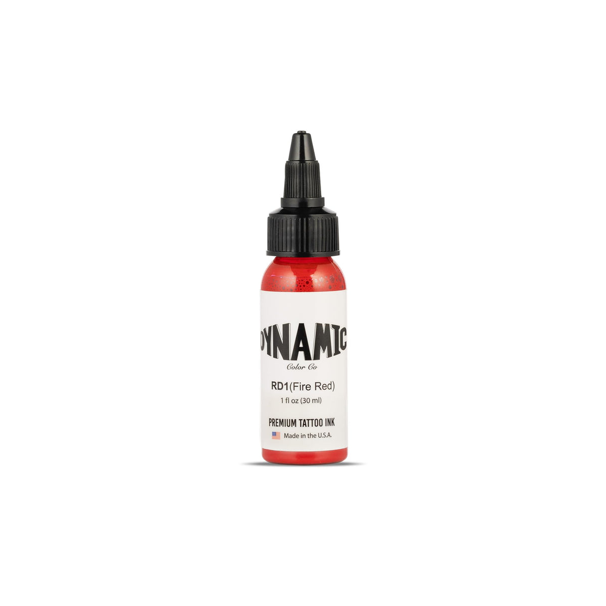 Dynamic Color Fire Red Encre de Tatouage 1 oz vue avant