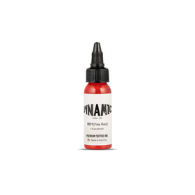 Dynamic Color Fire Red Encre de Tatouage 1 oz vue avant