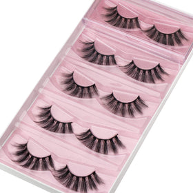 DYSILK Faux Cils 6D 16,7 mm vue de près des cils