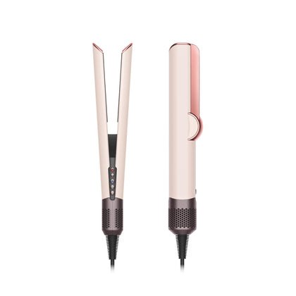 Dyson Airstrait™ Lisseur couleur rose en vue de face