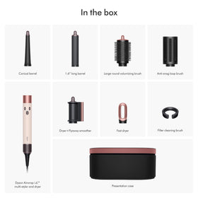 Dyson Airwrap i.d.™ Multi-Styler accessoires inclus