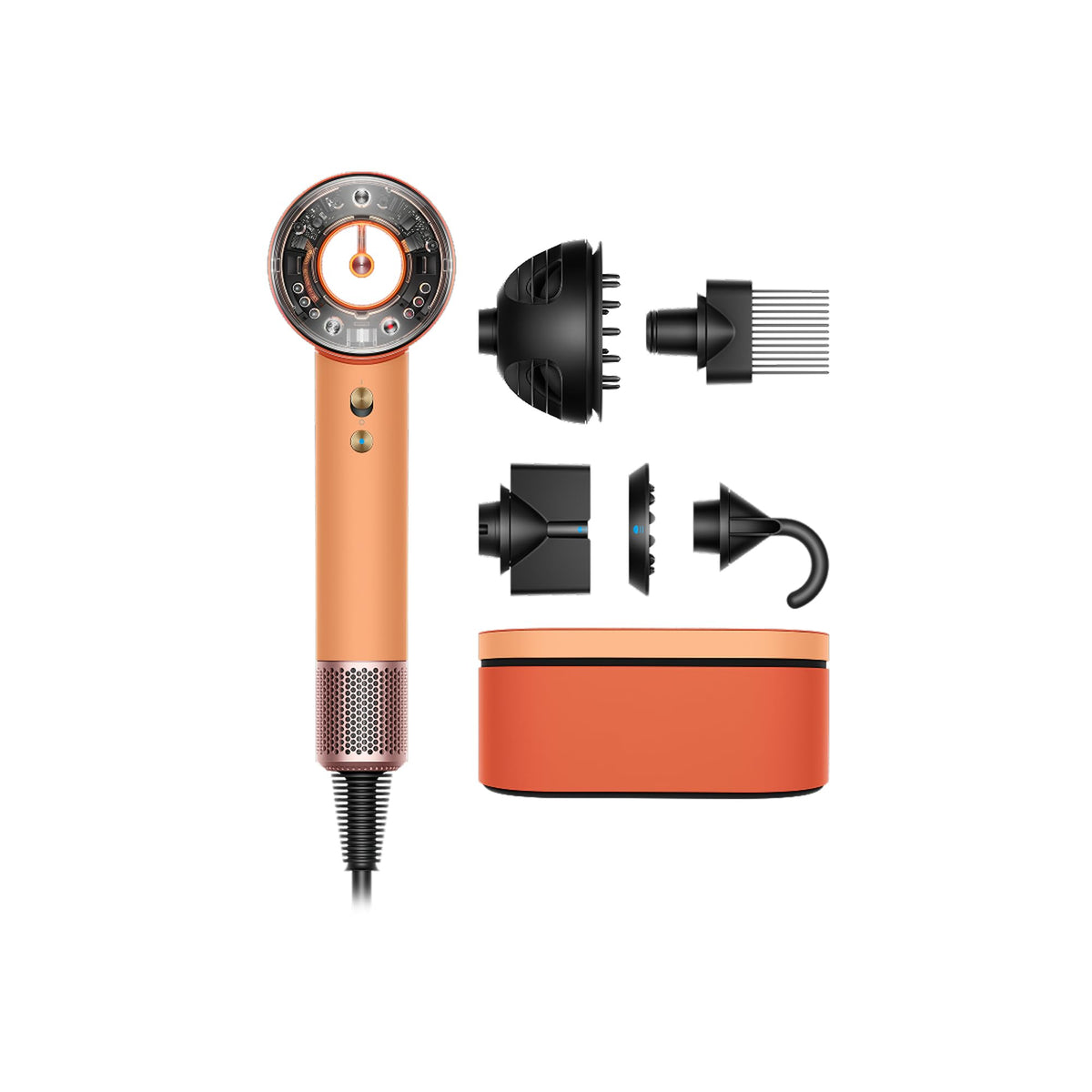 Dyson Sèche-cheveux Supersonic Nural™ en pêche céramique, vue avant