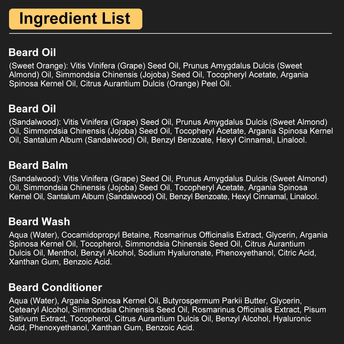 E-book avec des conseils d'entretien de barbe inclus