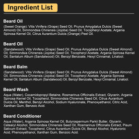 E-book avec des conseils d'entretien de barbe inclus