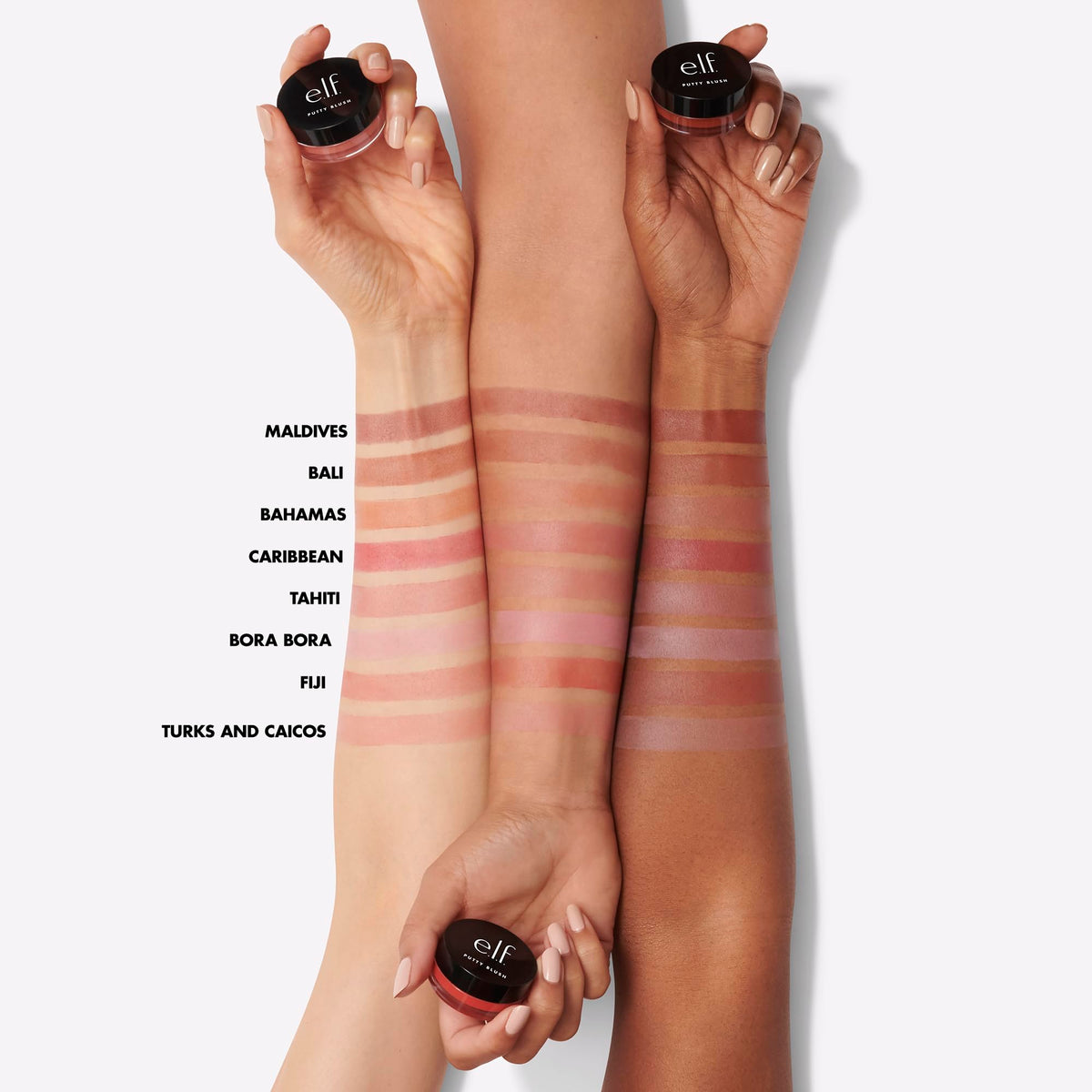 e.l.f. Blush Crème Maldives 32g vue de dessus