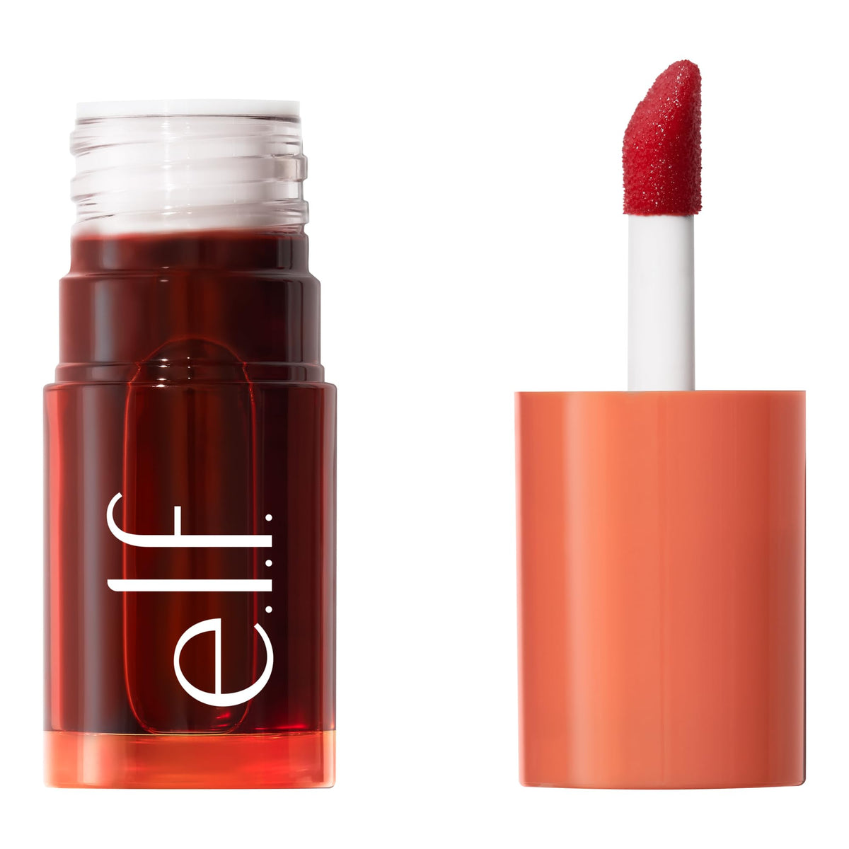 e.l.f. Blush Tint Orange Crush 40g vue avant avec texture hydratante