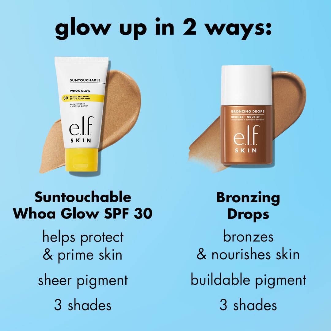 e.l.f. Bronzing Drops Rose Gold flacon côté