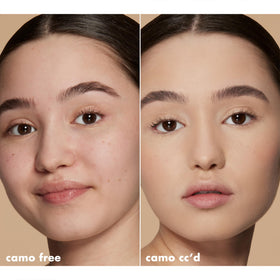 e.l.f. Camo CC Cream 210 N 30ml avec texture sur la main