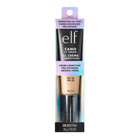 e.l.f. Camo CC Cream mise en situation dans une routine de maquillage