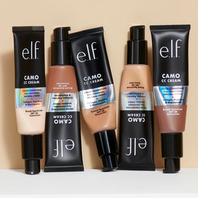 e.l.f. Camo CC Cream montrant la texture crémeuse
