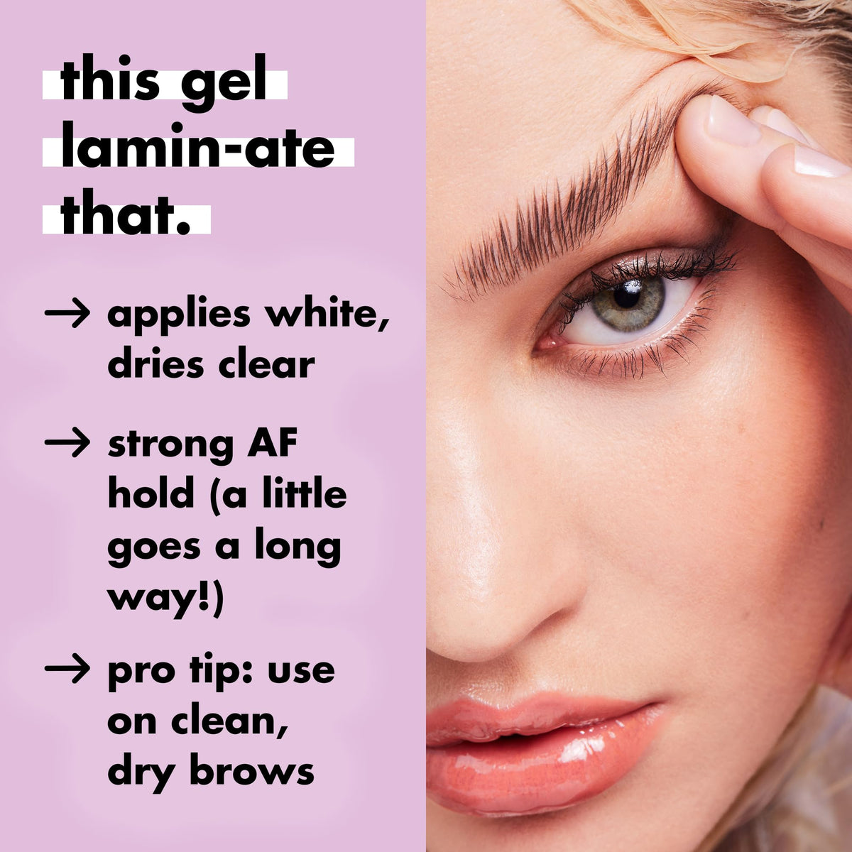 e.l.f. Gel Laminate Sourcils 20g brosse