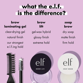e.l.f. Gel Laminate Sourcils 20g comparé à d'autres produits