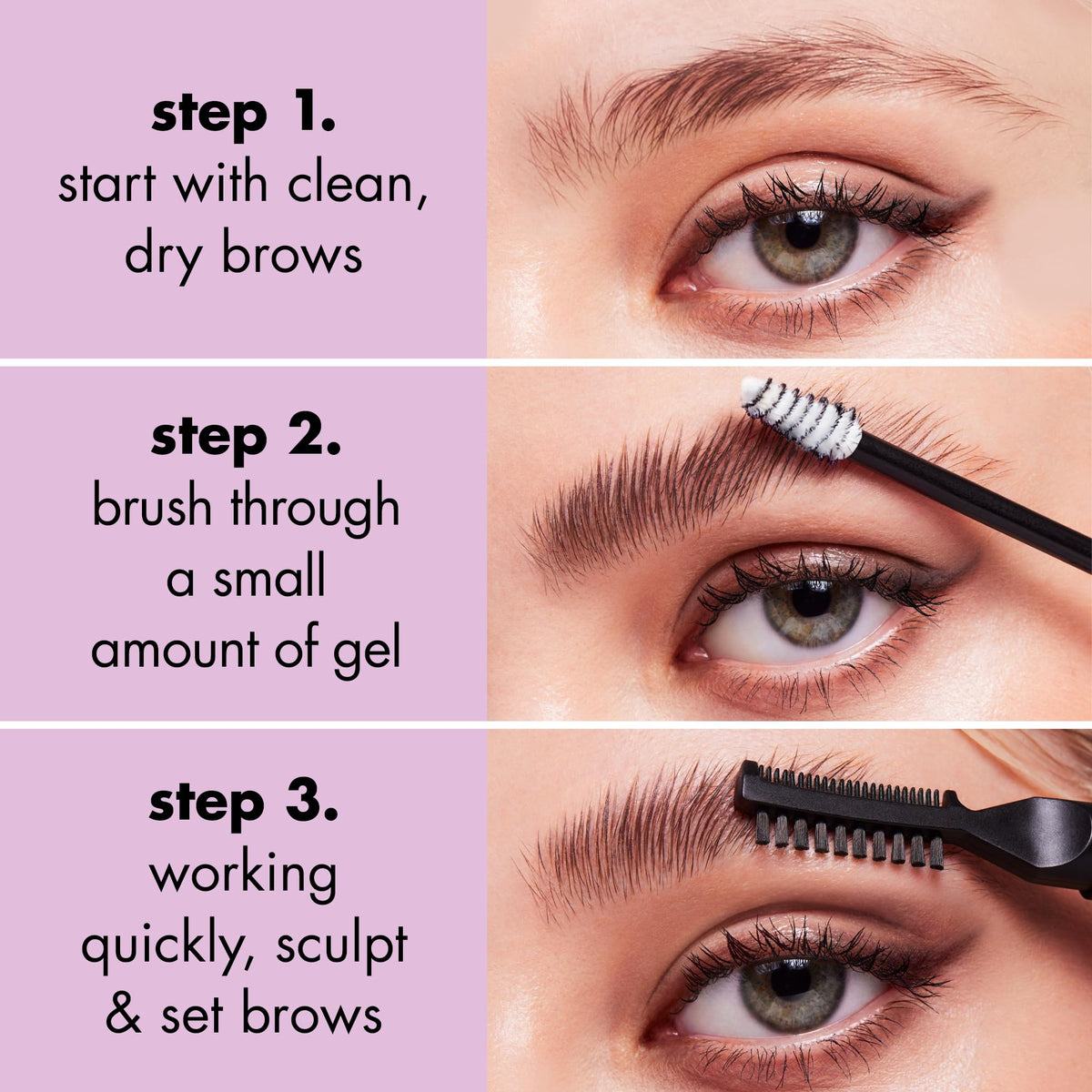 e.l.f. Gel Laminate Sourcils 20g texture de gel
