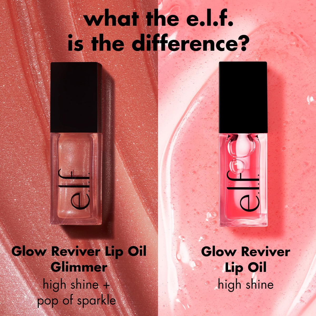 e.l.f. Glow Reviver Lip Oil Princess Cut en ambiance quotidienne