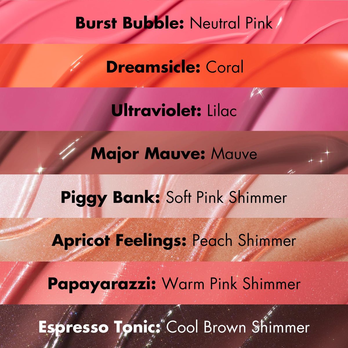 e.l.f. Glow Reviver Plumping Lip Oil Apricot Feelings shade swatch
