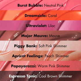 e.l.f. Glow Reviver Plumping Lip Oil Major Mauve texture on hand