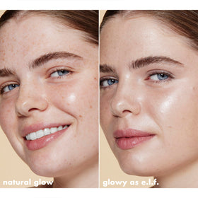 e.l.f. Halo Glow Liquid Filter 0.5 Fair texture sur la peau