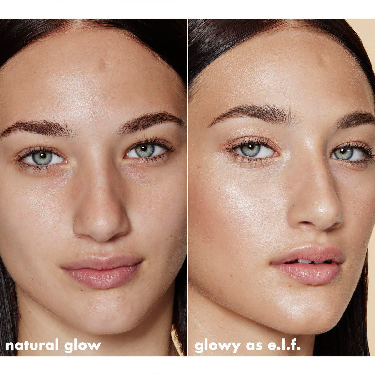 e.l.f. Halo Glow Liquid Filter 2 Fair/Light swatch on skin