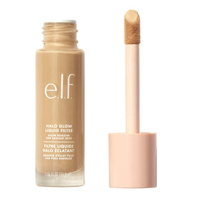 e.l.f. Halo Glow Liquid Filter 5 Medium/Tan vue avant avec applicateur
