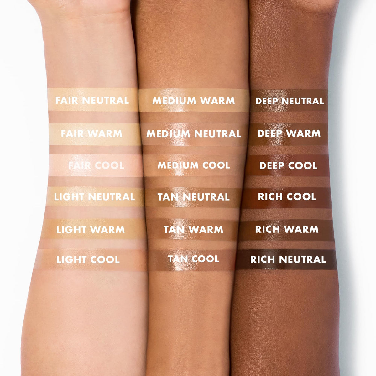 e.l.f. Halo Glow Skin Tint SPF 50 avant-après