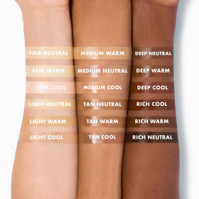 e.l.f. Halo Glow Skin Tint SPF 50 avant-après