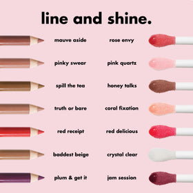 e.l.f. Huile à Lèvres Teintée Glow Reviver Rose Envy ingrédients