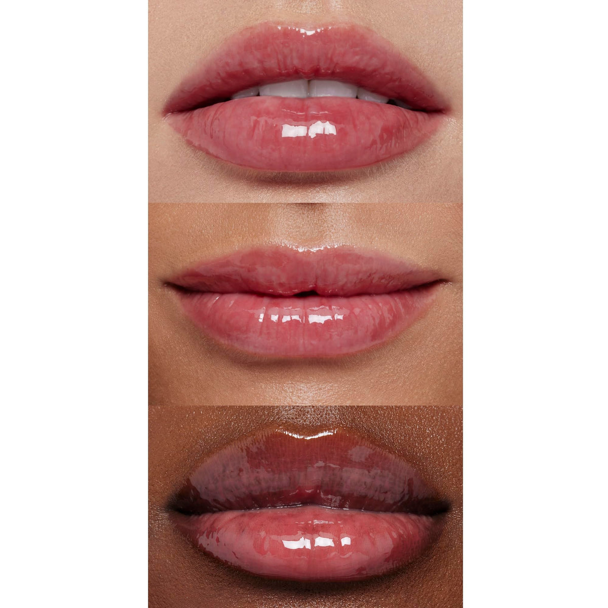 e.l.f. Huile à Lèvres Teintée Glow Reviver Rose Envy texture huile