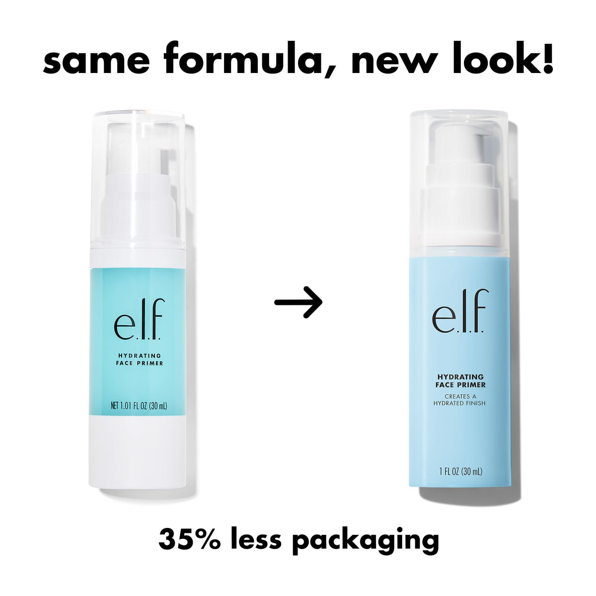 e.l.f. Hydrating Face Primer 60g packaging avec étiquette