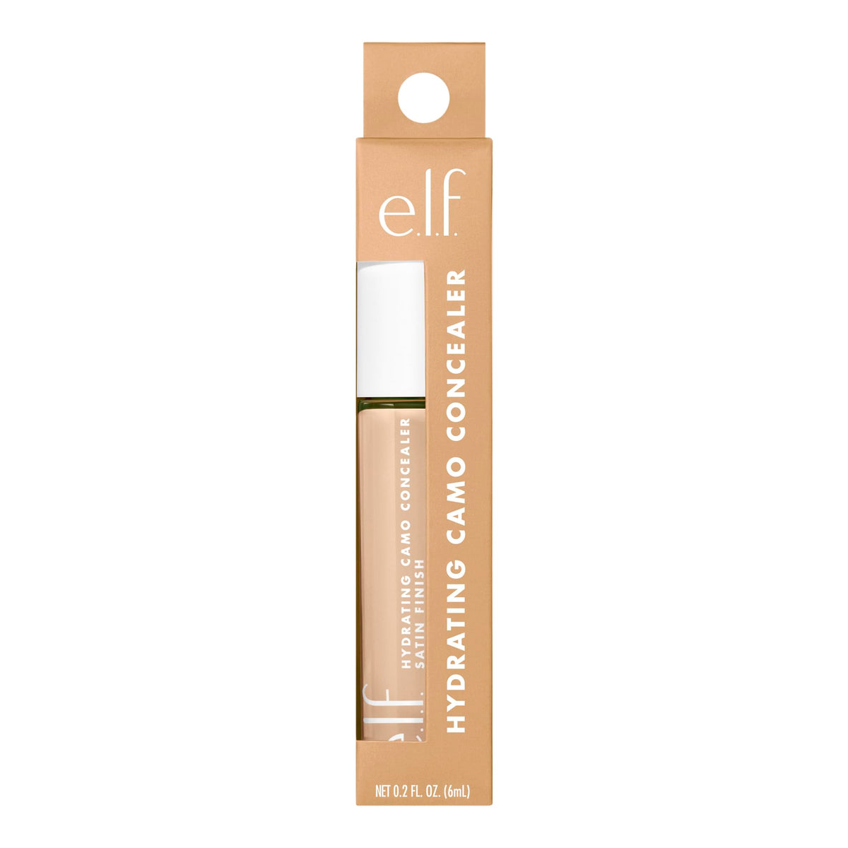 e.l.f. Hydrating Satin Camo Concealer teinte Medium Beige vue de côté
