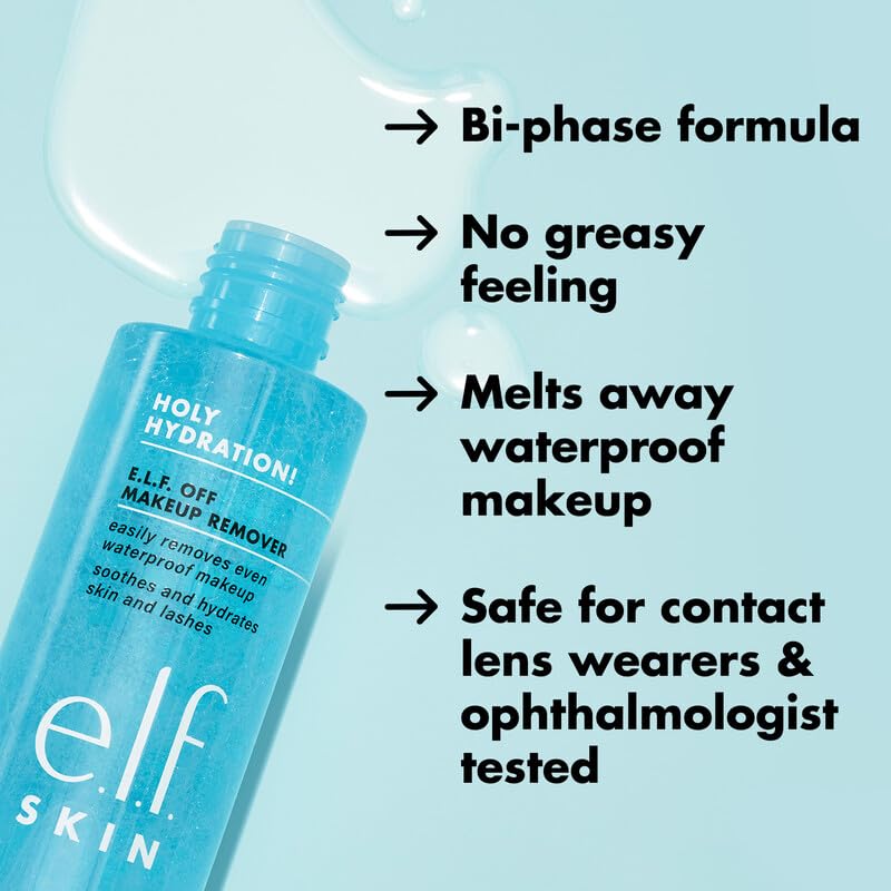 e.l.f. Off Makeup Remover 159g en situation de démaquillage