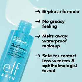 e.l.f. Off Makeup Remover 159g en situation de démaquillage