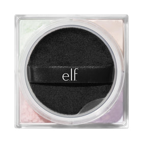 e.l.f. Set it Bright Powder Quad en gros plan sur les teintes