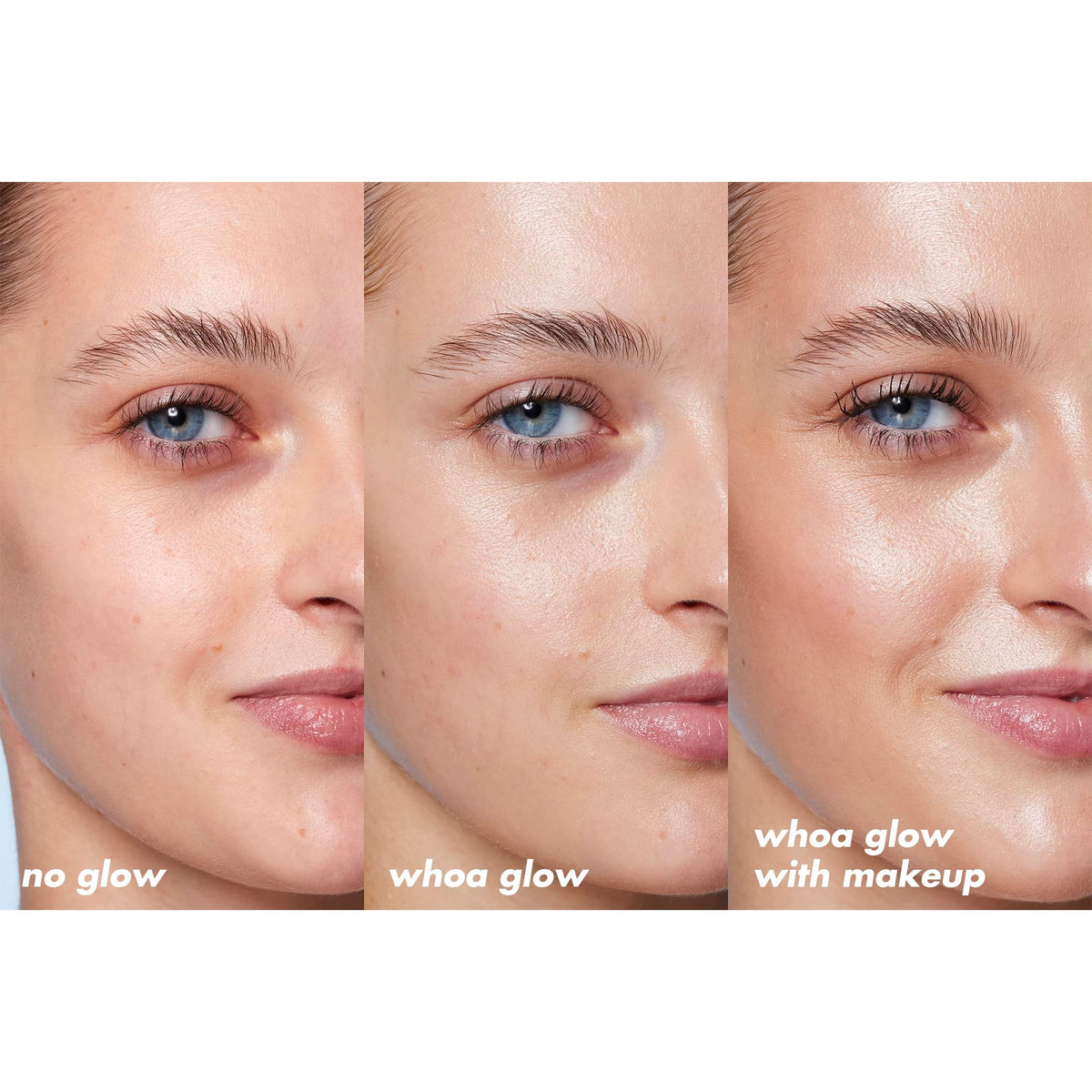 e.l.f. SKIN Suntouchable Whoa Glow SPF 30 application sur le visage