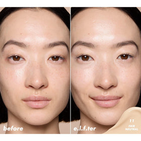 e.l.f. Soft Glam Satin Concealer 11 Fair Neutral application on skin