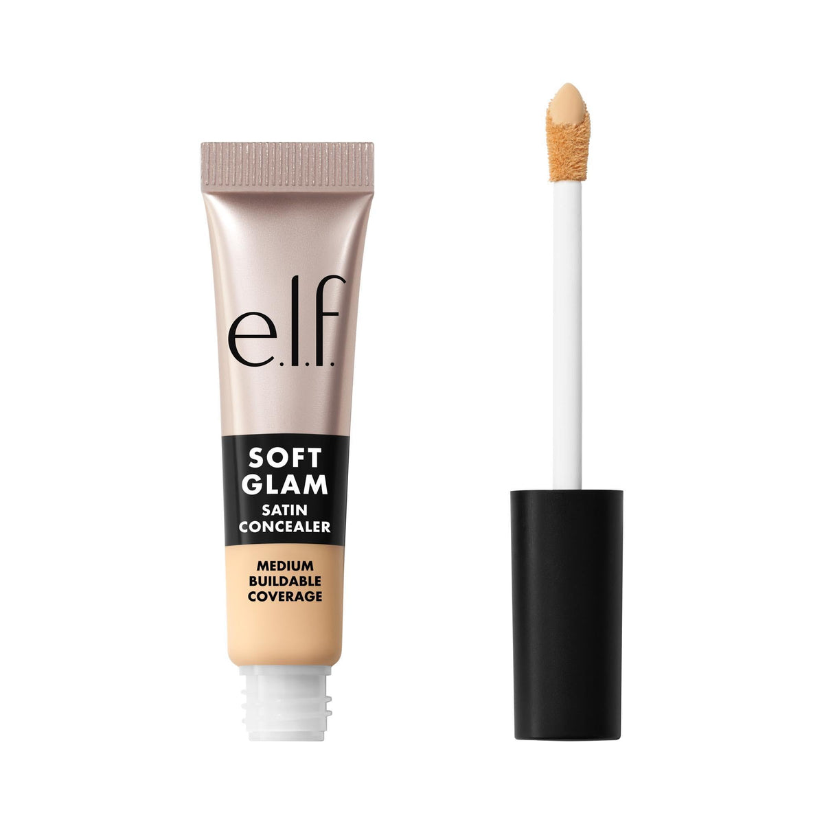 e.l.f. Soft Glam Satin Concealer 15 Fair Warm avant et arrière