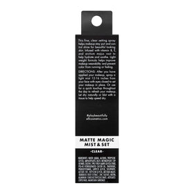 e.l.f. Spray Fixateur Matifiant 60ml application sur le visage