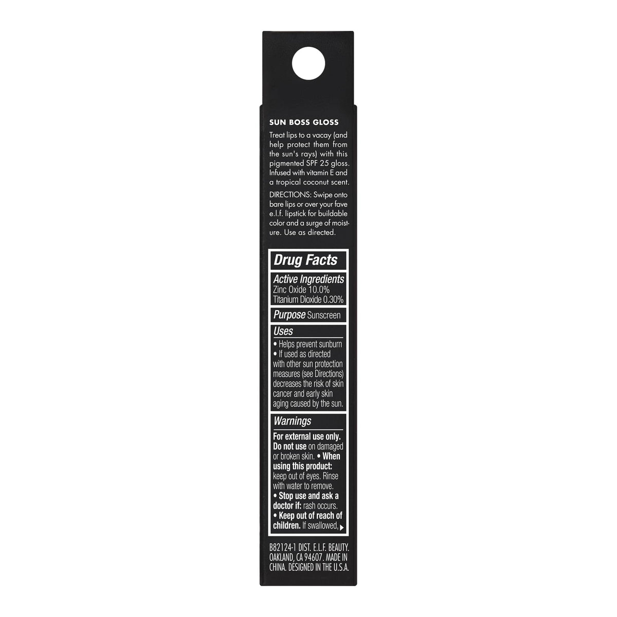 e.l.f. Sun Boss Gloss It's Your Mauve 30g tropical vibe