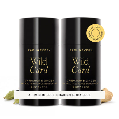 Each & Every Déodorant Naturel Vegan 2 Pack vue de face