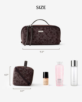 EACHY trousse de maquillage en situation sur une table de maquillage