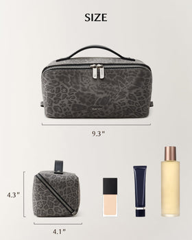 EACHY trousse de maquillage voyage intérieure avec compartiments