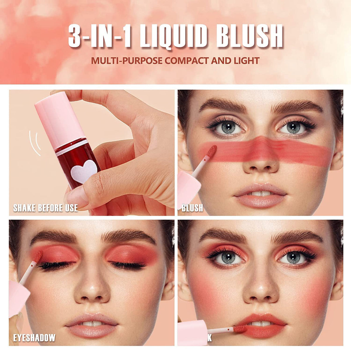 Eakroo Lip Tint avec texture crémeuse sur main