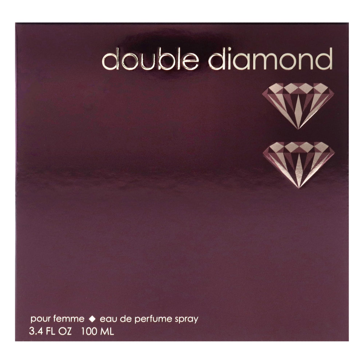 Eau de Parfum Double Diamond 100 ml sur une table