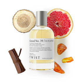 Eau de Parfum Greed No. 39 de HOUSE OF TWIST, flacon avant