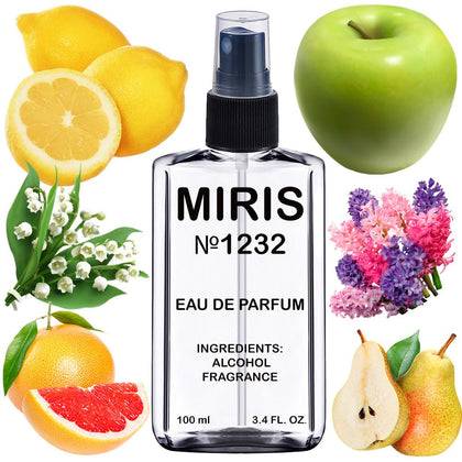 Eau de Parfum MIRIS 100 ml vue de face avec bouchon