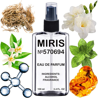 Eau de Parfum MIRIS Unisexe 100 ml vue de face