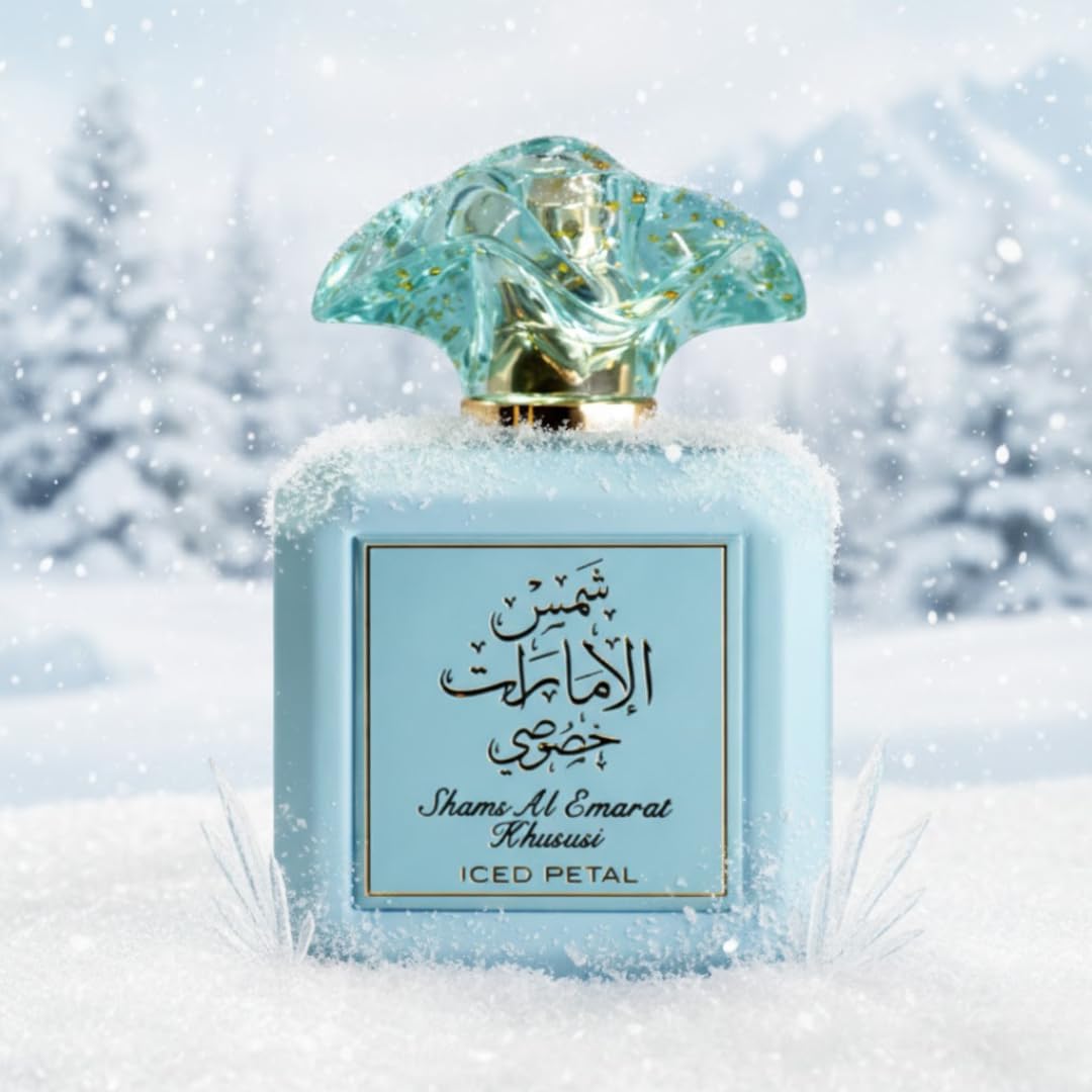 Eau de Parfum Shams Al Emarat 100ml avec un fond élégant
